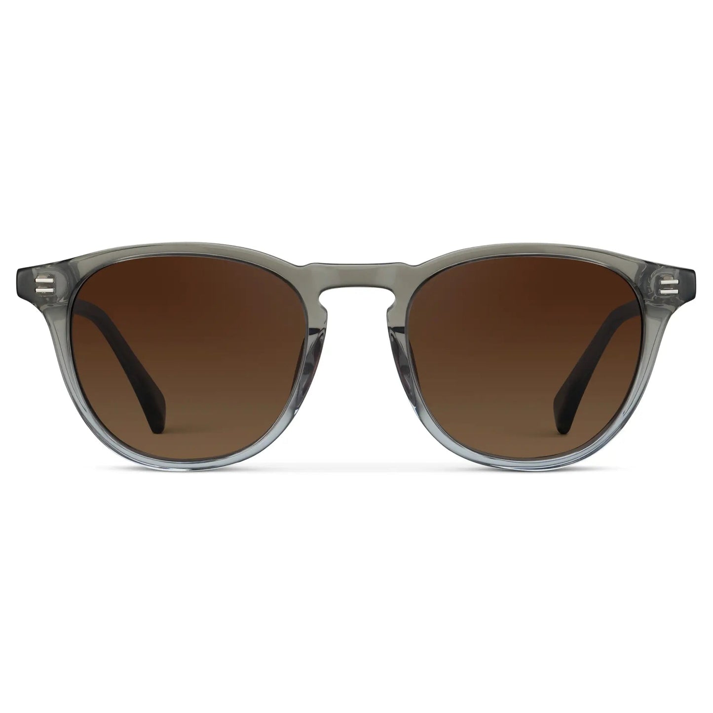 CAMERON Men's Round Polarised Sunglasses l Charcoal Grey - WMP Eyewear