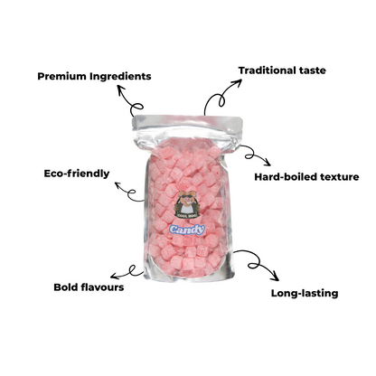 Traditional Cola Cubes Candy Resealable Bag - 1KG