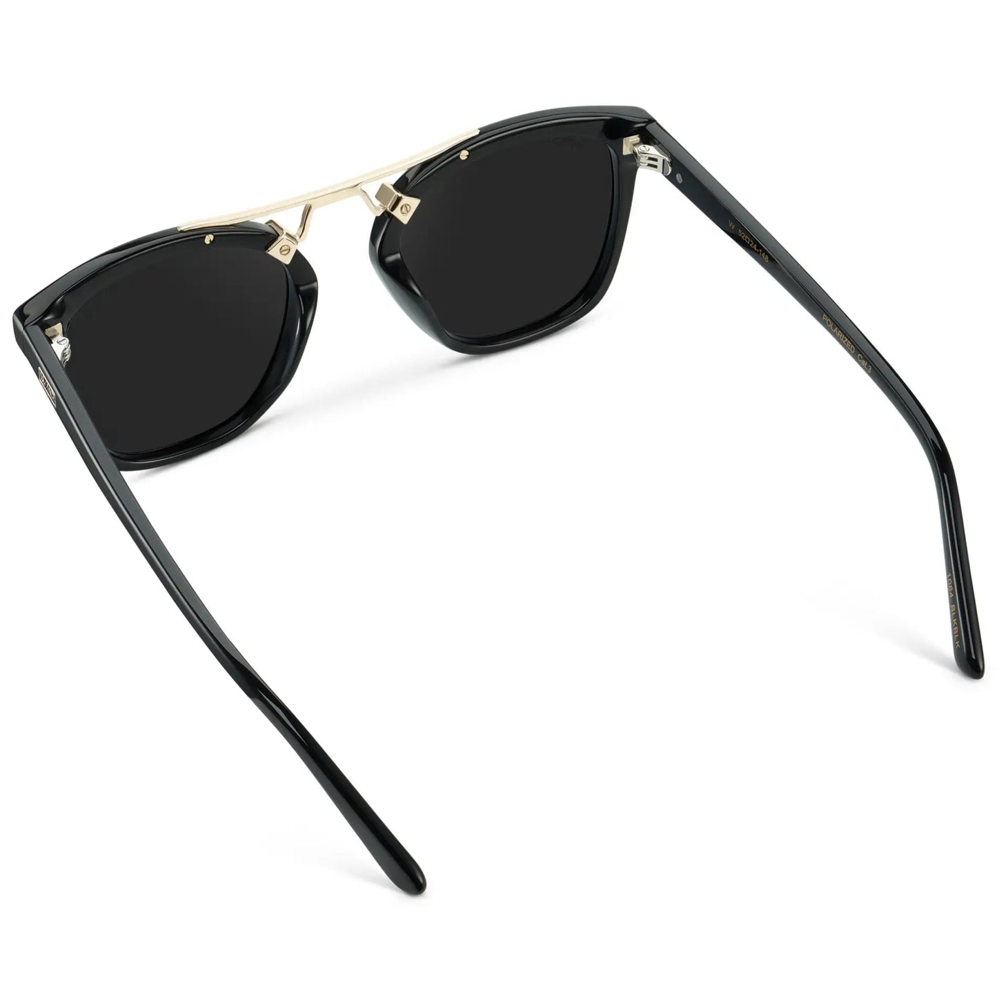 DEMI Oversized Women's Polarised Sunglasses in Black by WMP Eyewear
