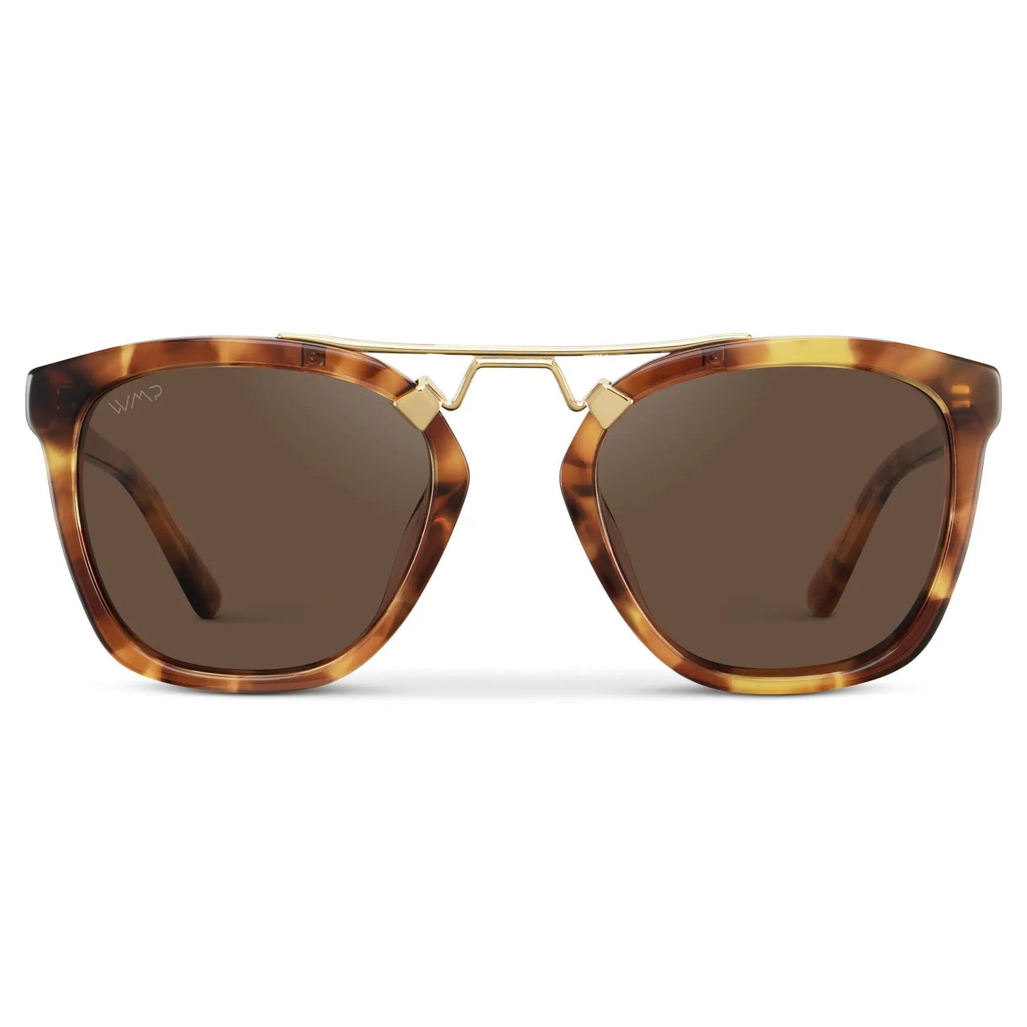 DEMI Oversized Women's Sunglasses in Honeycomb Tortoise WMP Eyewear