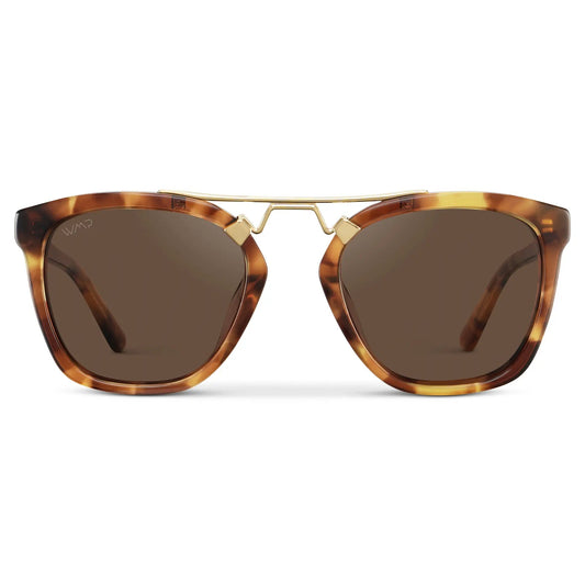 DEMI Oversized Women's Sunglasses in Honeycomb Tortoise WMP Eyewear