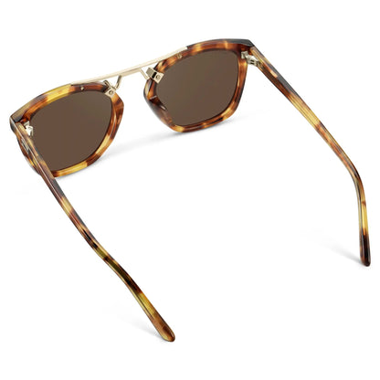 DEMI Oversized Women's Sunglasses in Honeycomb Tortoise WMP Eyewear