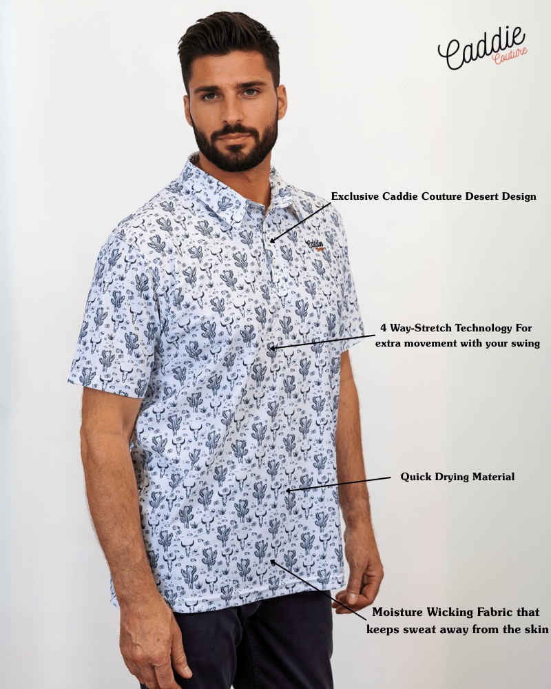 Desert Golf Performance Polo