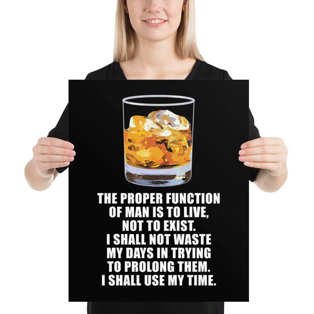 I Shall Use My Time Poem Poster