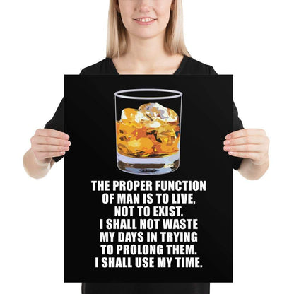 I Shall Use My Time Poem Poster