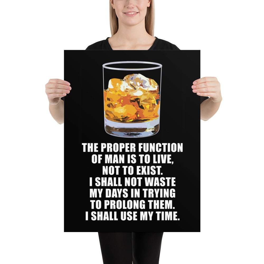I Shall Use My Time Poem Poster