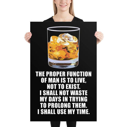 I Shall Use My Time Poem Poster