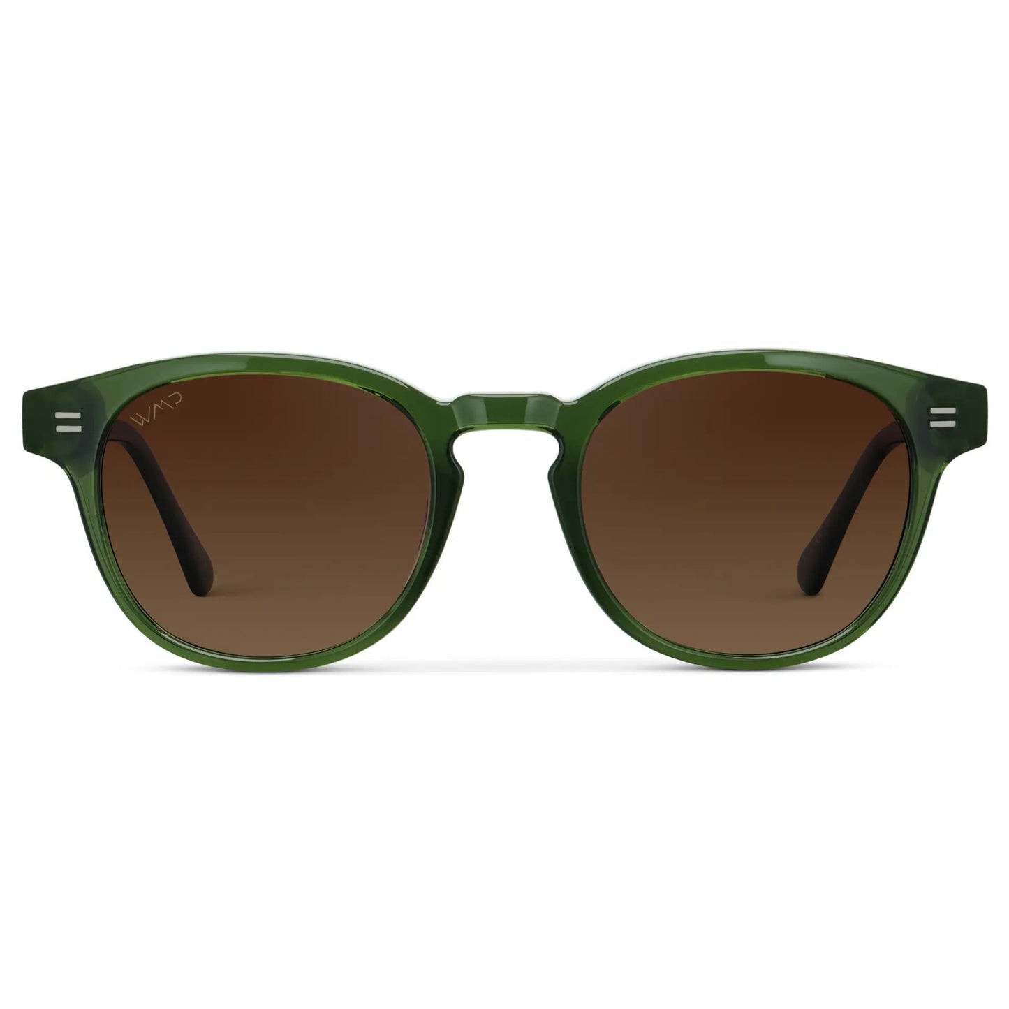 FELIX Mid-Century Polarised Unisex Sunglasses in Jade Green WMP Eyewear