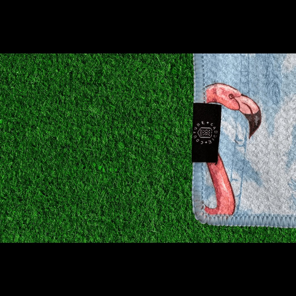 Flamingo Golf Towel