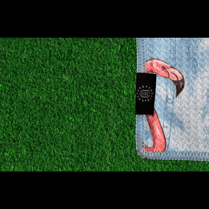 Flamingo Golf Towel