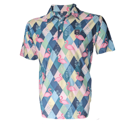 Flamingos Signature Golf Polo