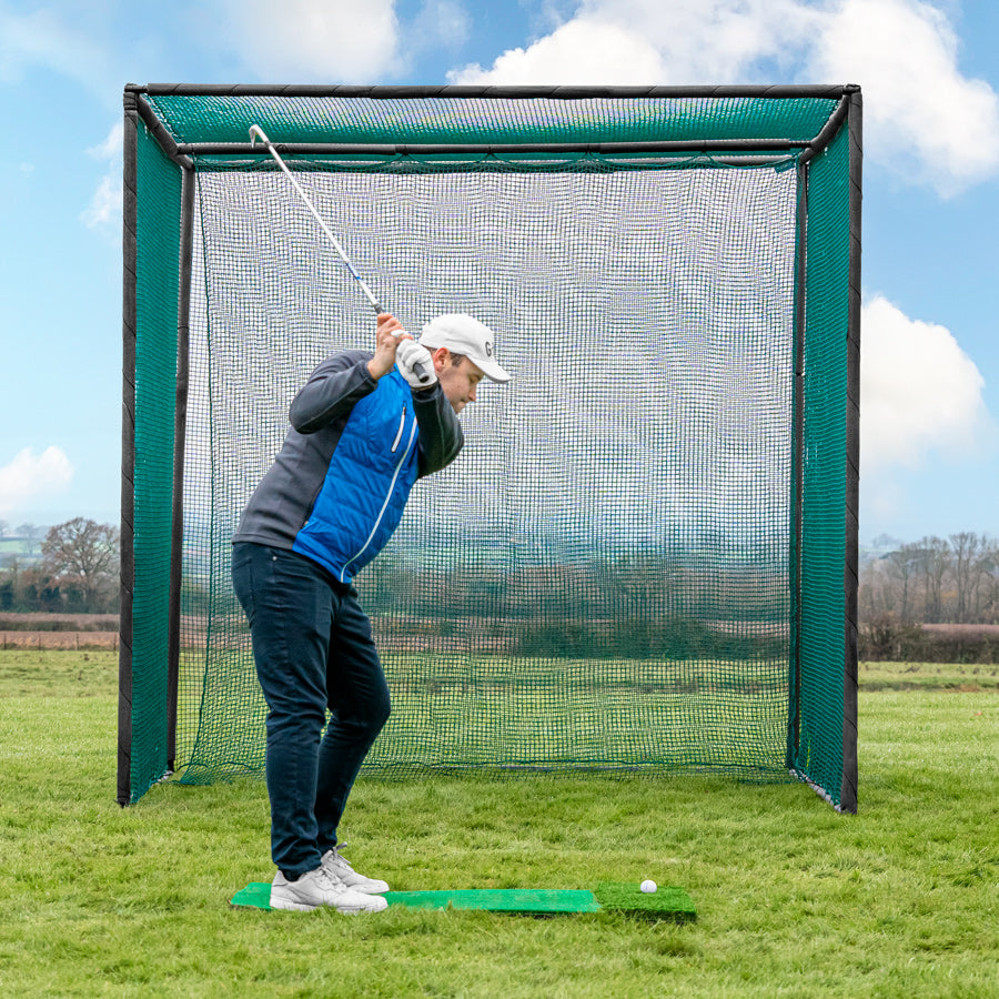Freestanding Golf Cage & Net [Home Driving Range]