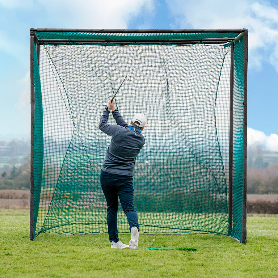 Freestanding Golf Cage & Net [Home Driving Range]