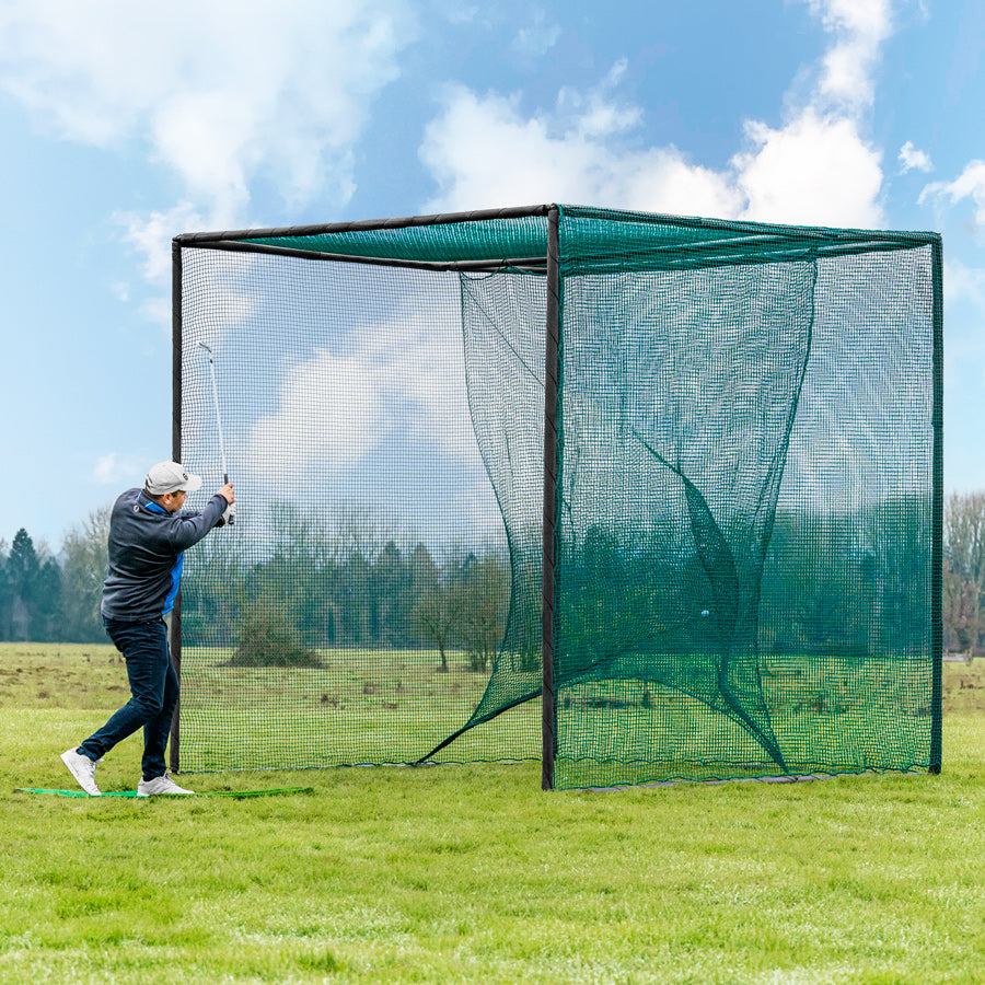 Freestanding Golf Cage & Net [Home Driving Range]