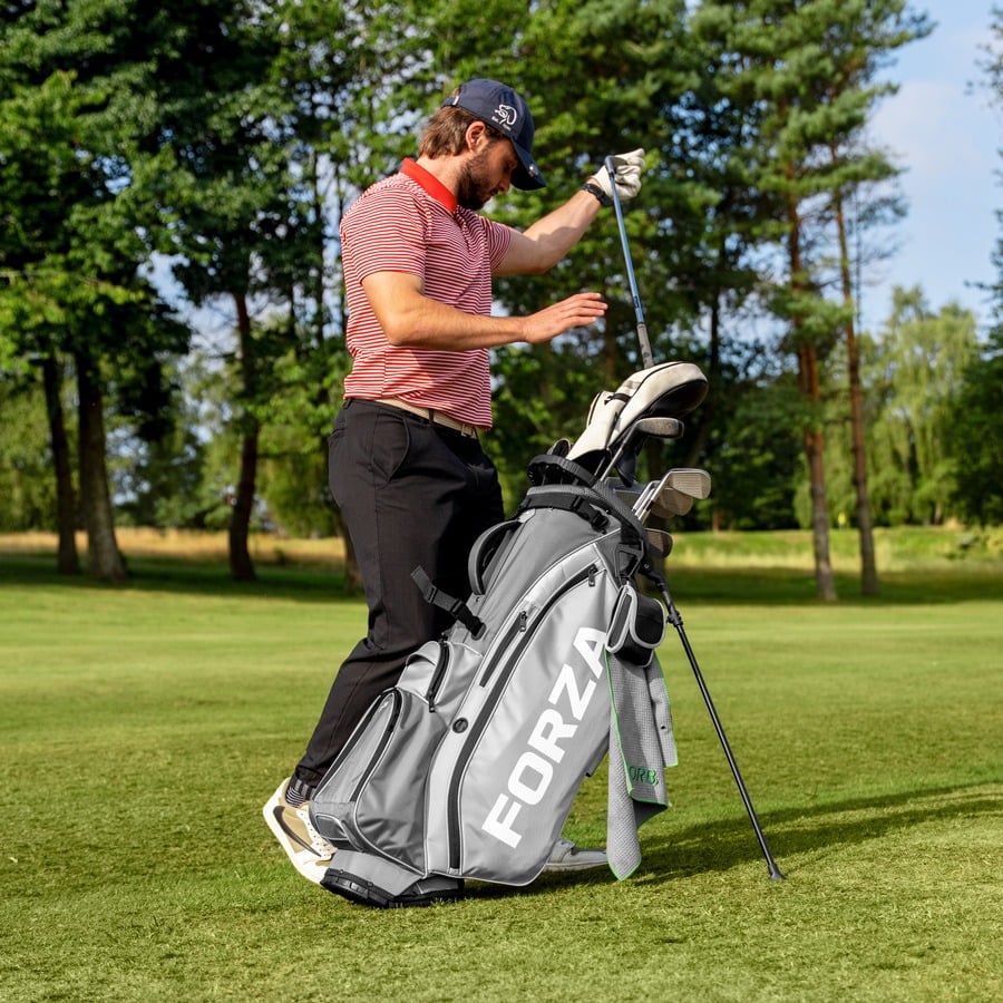 FORZA Golf Stand Bag - Light Grey