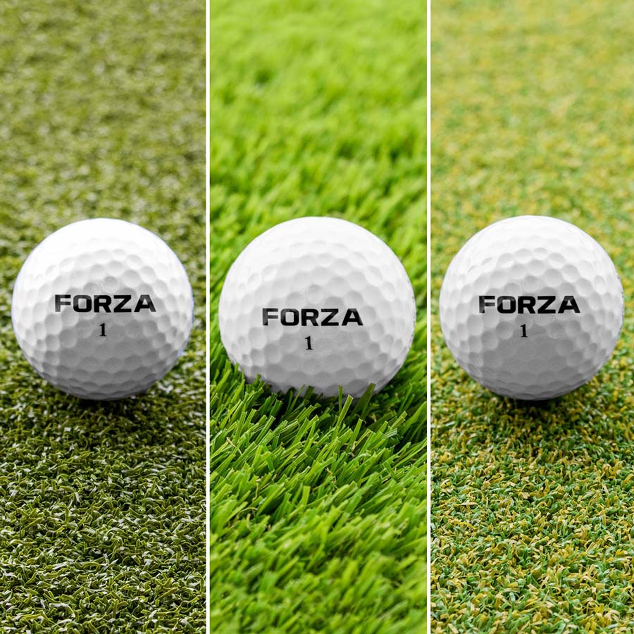 FORZA Tri Turf Golf Hitting Mat [2ft x 1.3ft]