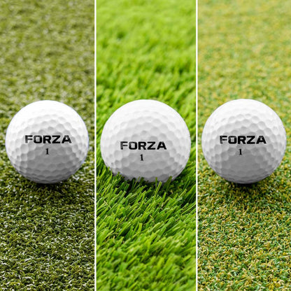 FORZA Tri Turf Golf Hitting Mat [2ft x 1.3ft]