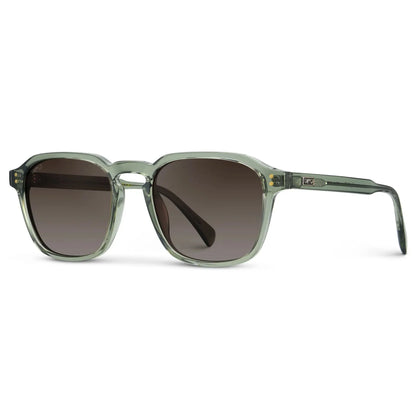 FRANCIS Men's Square Modern Retro Sunglasses in Sage Green l WMP Eyewear