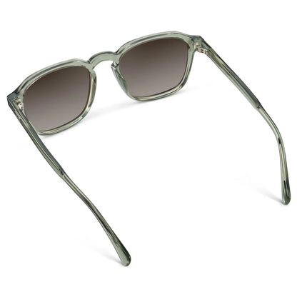 FRANCIS Men's Square Modern Retro Sunglasses in Sage Green l WMP Eyewear