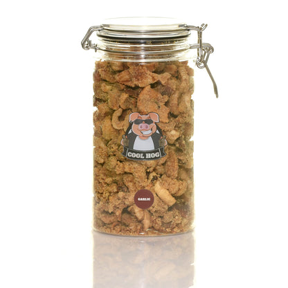 Garlic Flavour Pork Scratching Jar