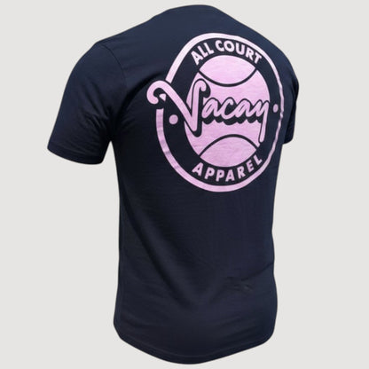 ADVANTAGE T-SHIRT - UNISEX - Navy/Violet