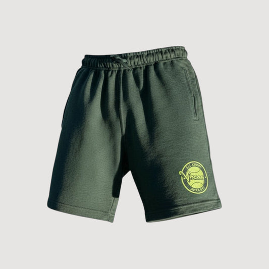 CHILLIN LEISURE SHORTS - TREK GREEN