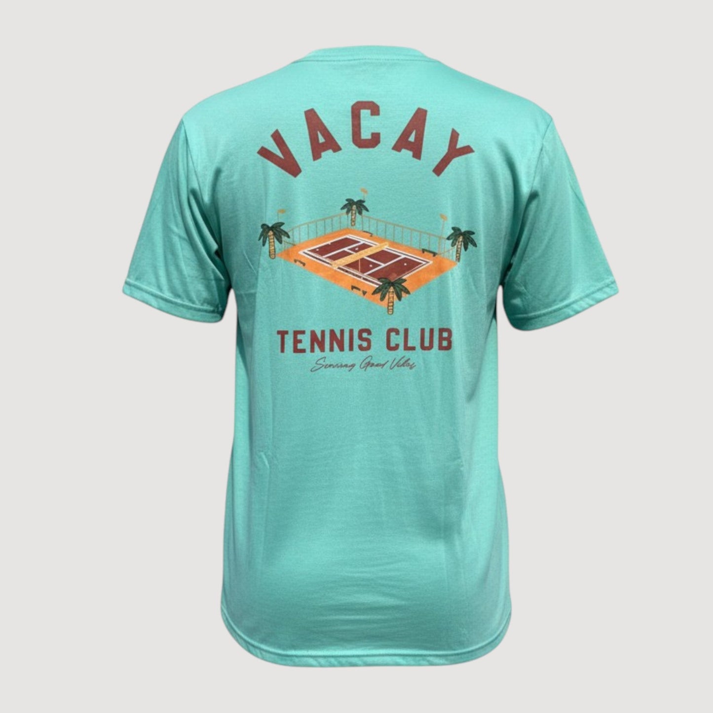 FRENCHY CLUB TENNIS T-SHIRT - UNISEX - MINT GREEN