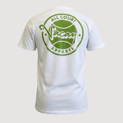 ADVANTAGE T-SHIRT - UNISEX - WHITE/LIME