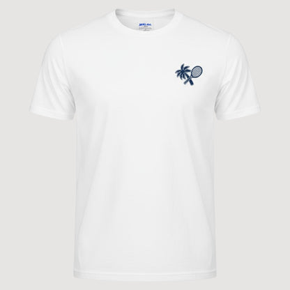 SERVE CHILLED TENNIS T-SHIRT - UNISEX - WHITE