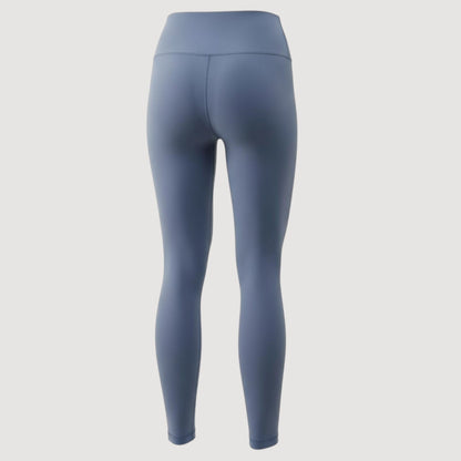 Women's High Rise Training Leggings 7/8 - Grey Blue / Violet