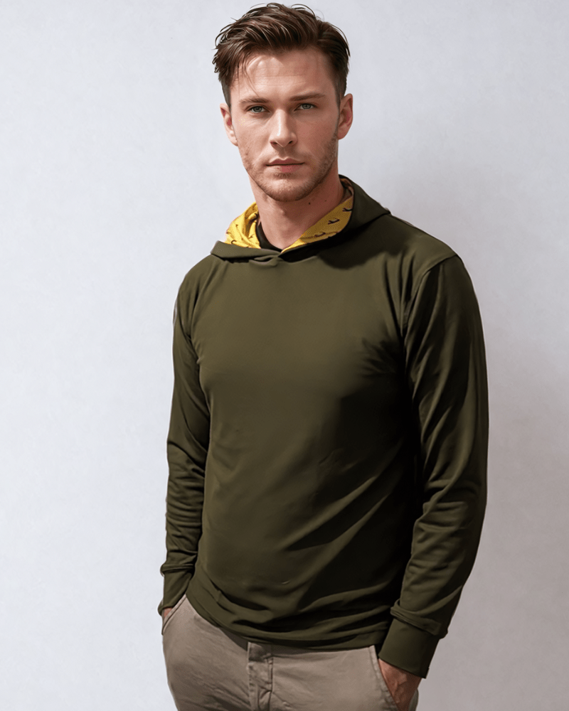 Green Links Performance Golf Hoodie