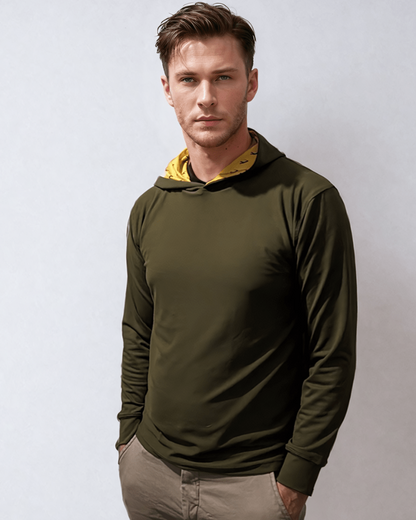 Green Links Performance Golf Hoodie