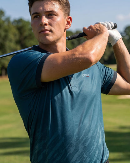 Emerald Fade Golf Polo