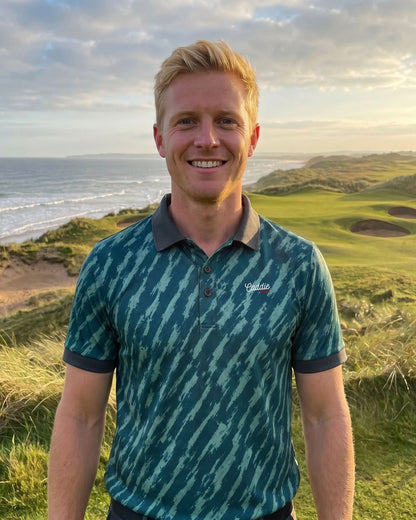 Emerald Surge Golf Polo