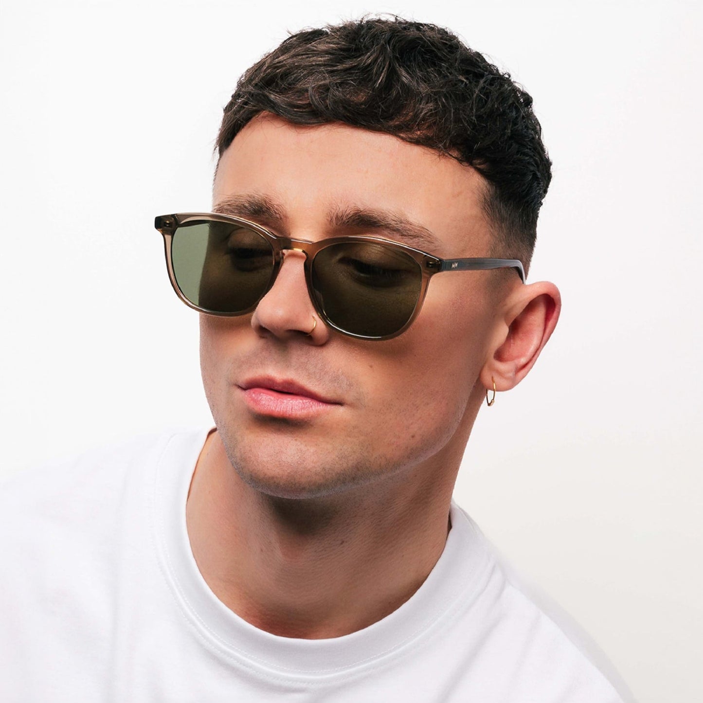 SEAN Green Bottle Sunglasses by Messy Weekend