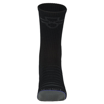 3-pack: Hero Pro - Men's 10 inch Crew Socks - Black