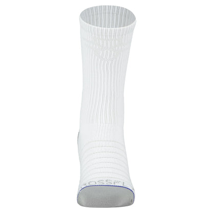 3-Pack: Hero Pro - Men's 10 inch Crew Socks - White
