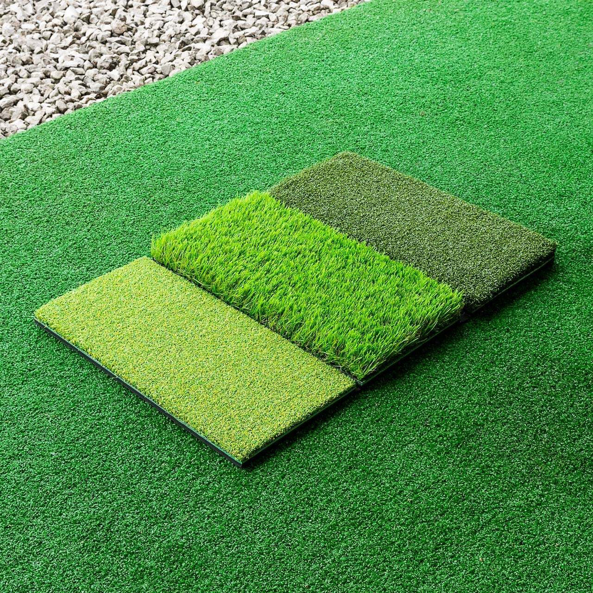 FORZA Tri Turf Golf Hitting Mat [2ft x 1.3ft]