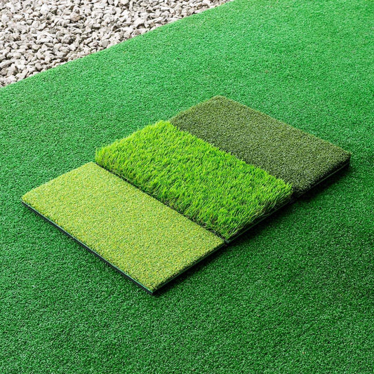 FORZA Tri Turf Golf Hitting Mat [2ft x 1.3ft]