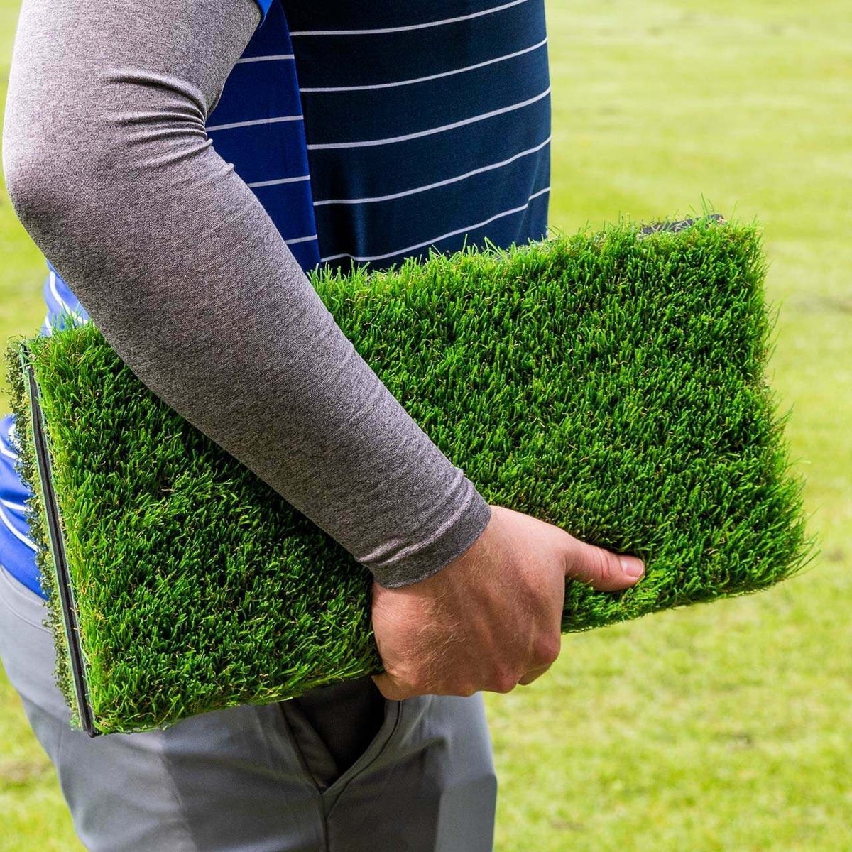 FORZA Tri Turf Golf Hitting Mat [2ft x 1.3ft]