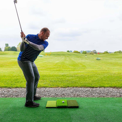 FORZA Tri Turf Golf Hitting Mat [2ft x 1.3ft]