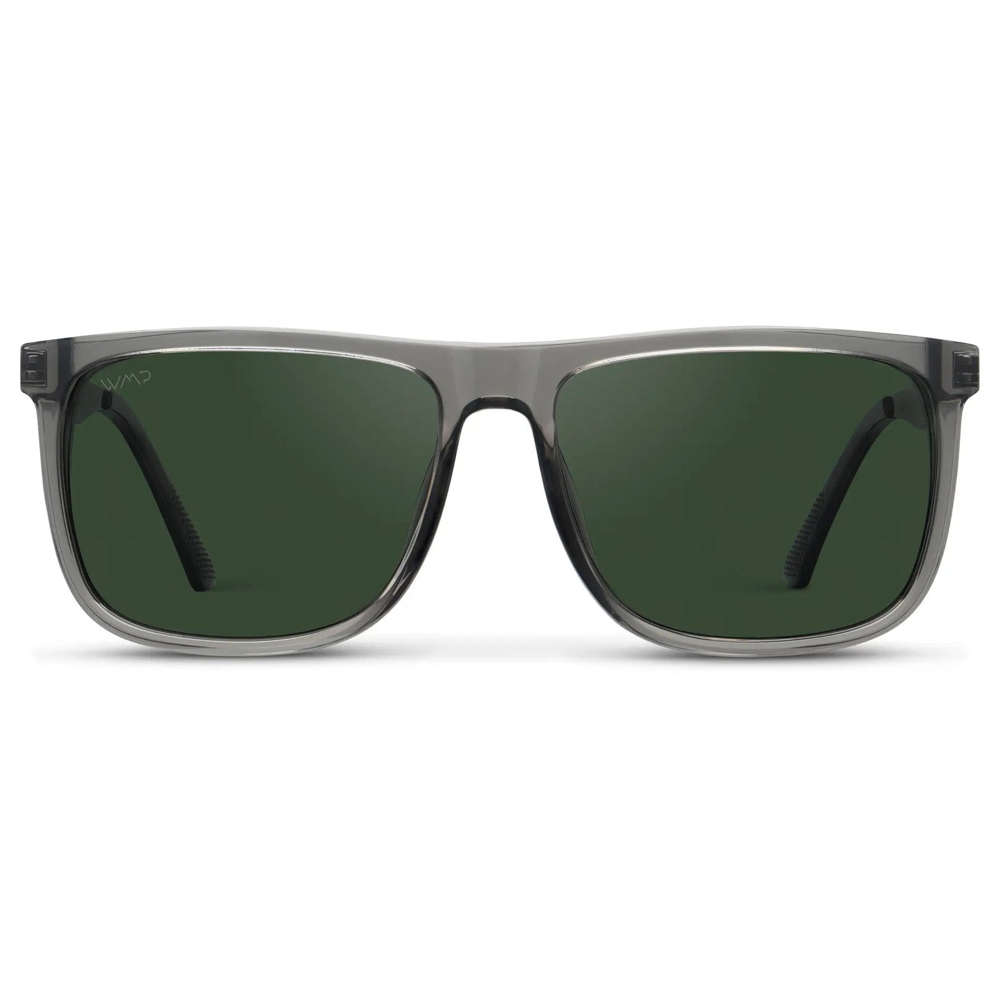JACOB Rectangular Classic Men's Sunglasses in Steel Grey by WMP Eyewear