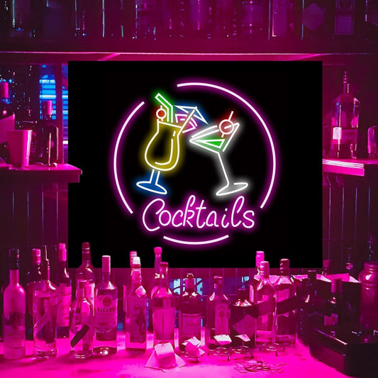 Personalised LED Neon Sign COCKTAIL 3