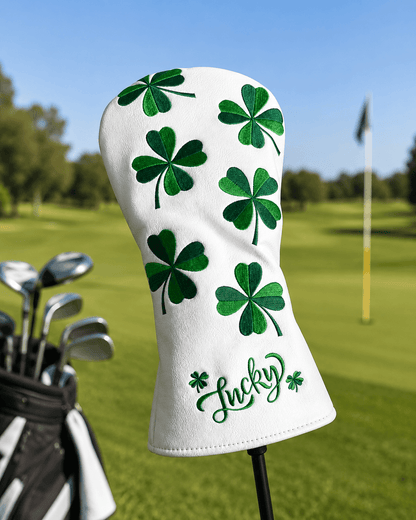 Lucky Clover Driver Head Cover