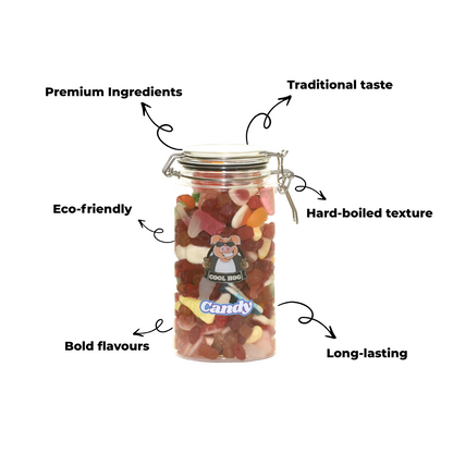 Make it Rainbow Jelly Mix Candy Gifting Jar