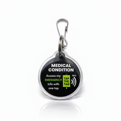 Medical Condition – NFC Clip-On Emergency Information Tag
