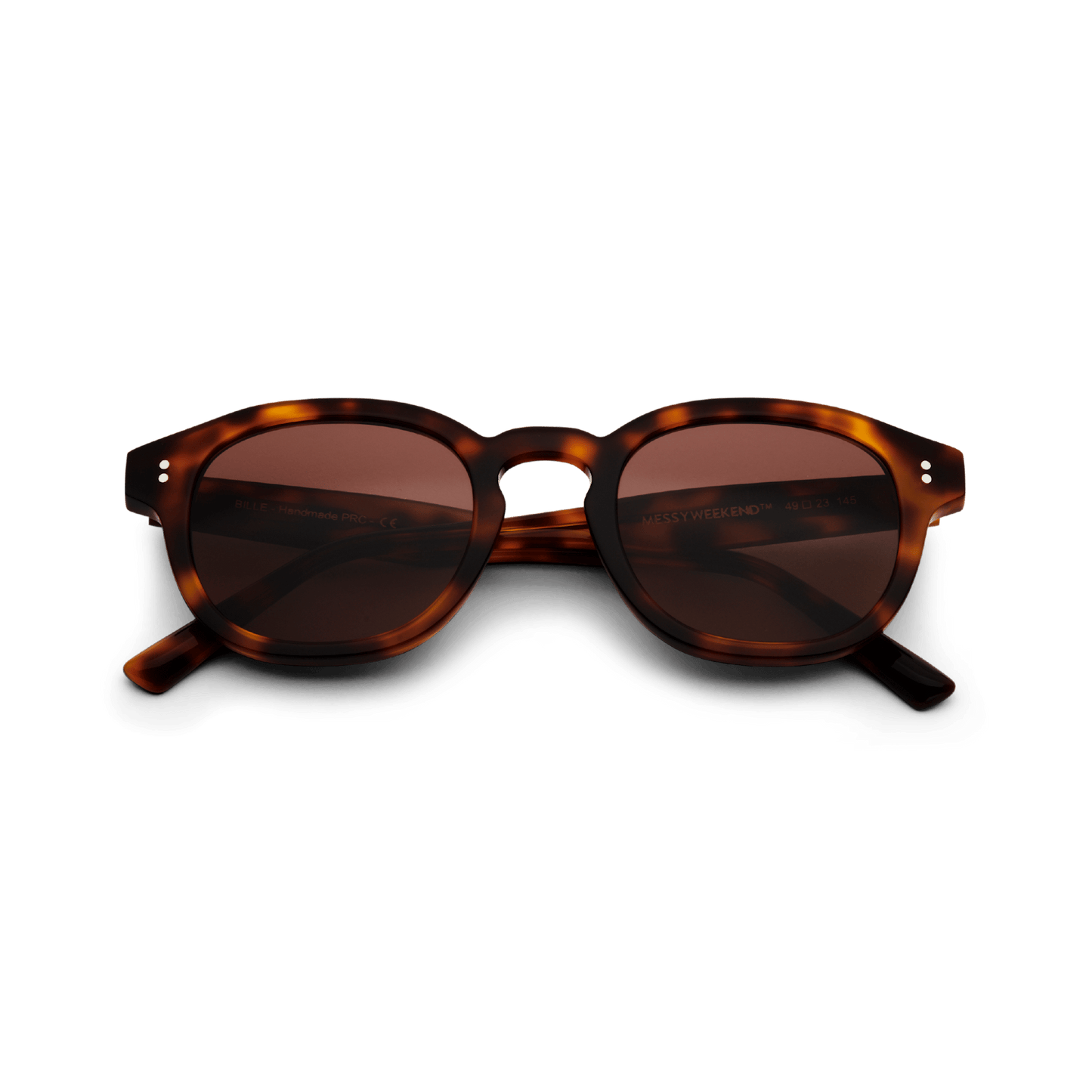 BILLE Brown Tortoise Sunglasses by Messy Weekend