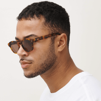 BILLE Brown Tortoise Sunglasses by Messy Weekend