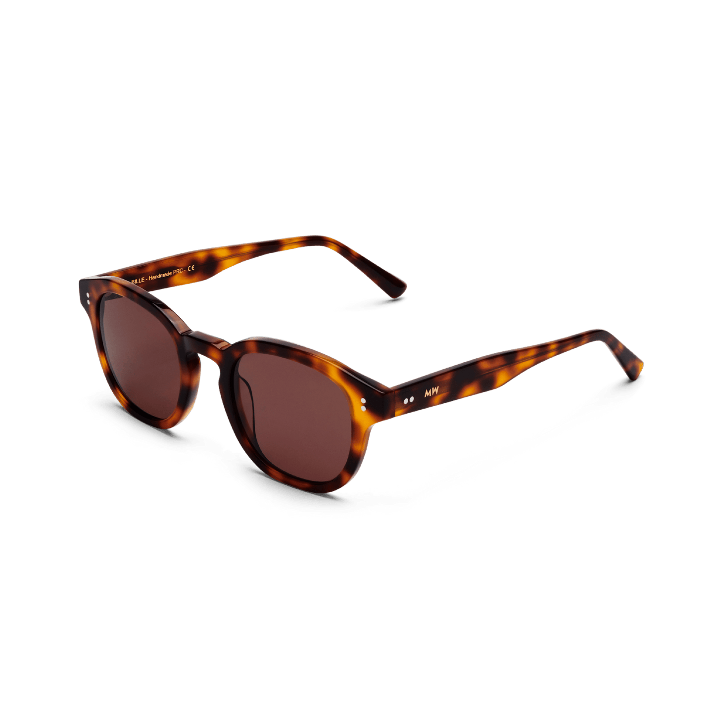 BILLE Brown Tortoise Sunglasses by Messy Weekend
