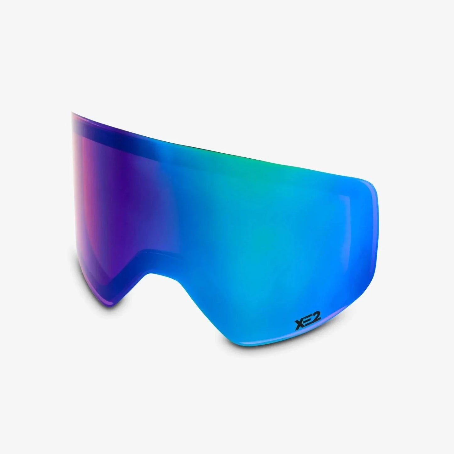 Messy Weekend CLEAR XE2 Replacement Lens l Ski Goggles - Green Mirrored